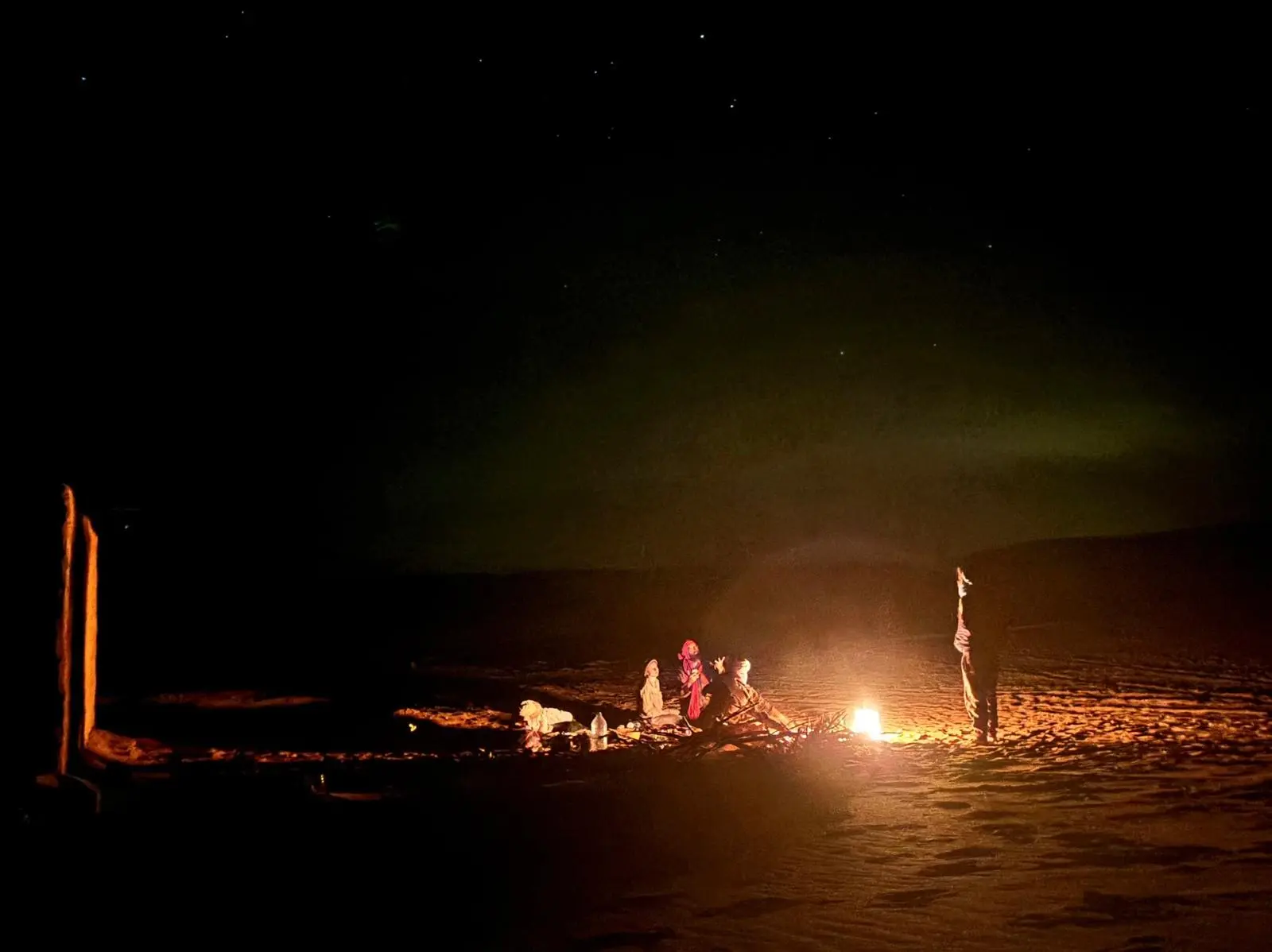 Desert aurora